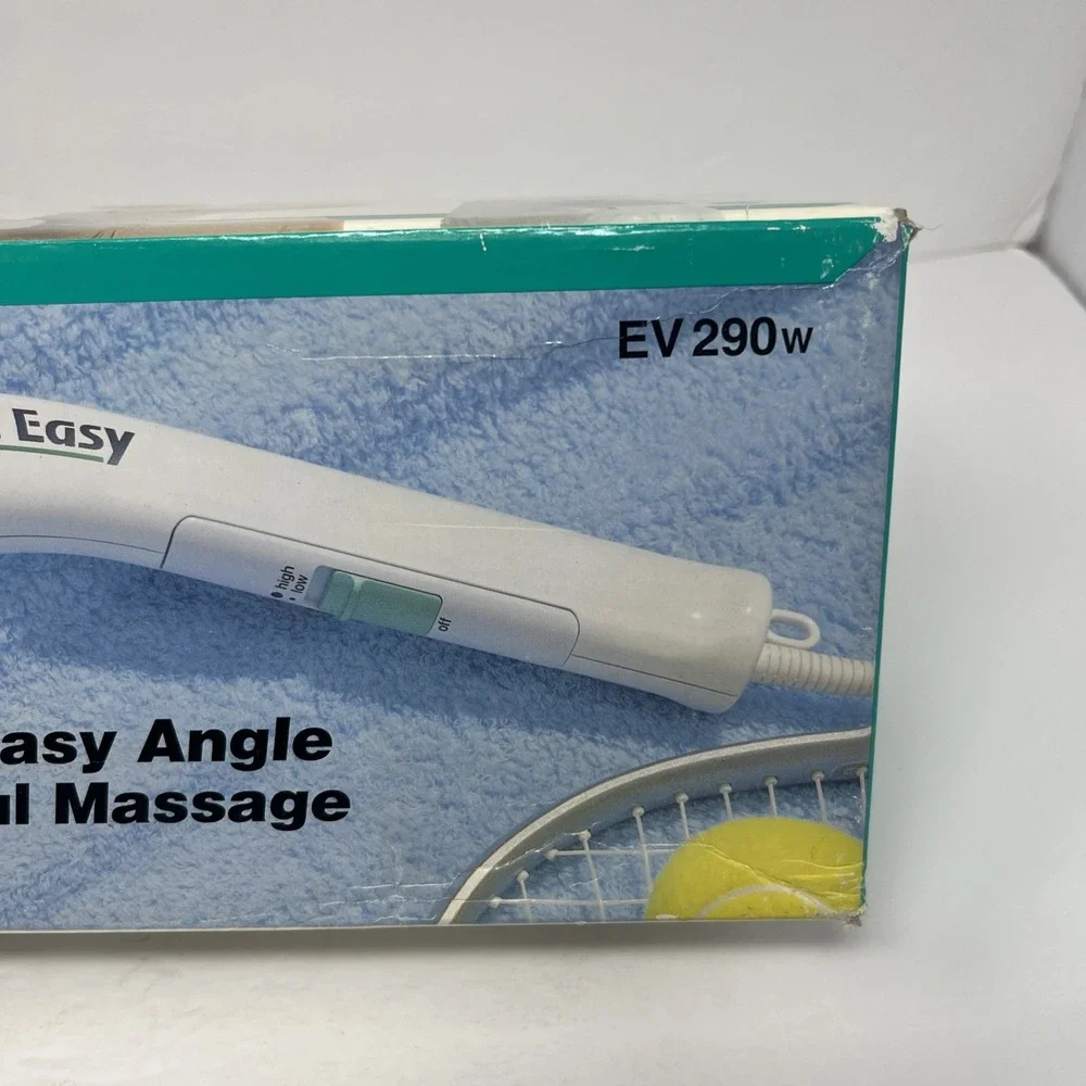 Panasonic Reach Easy Massager Portable White Curved EV290 Vintage -Excellent